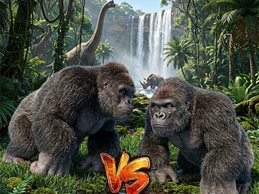 Gorilla Monster Fight